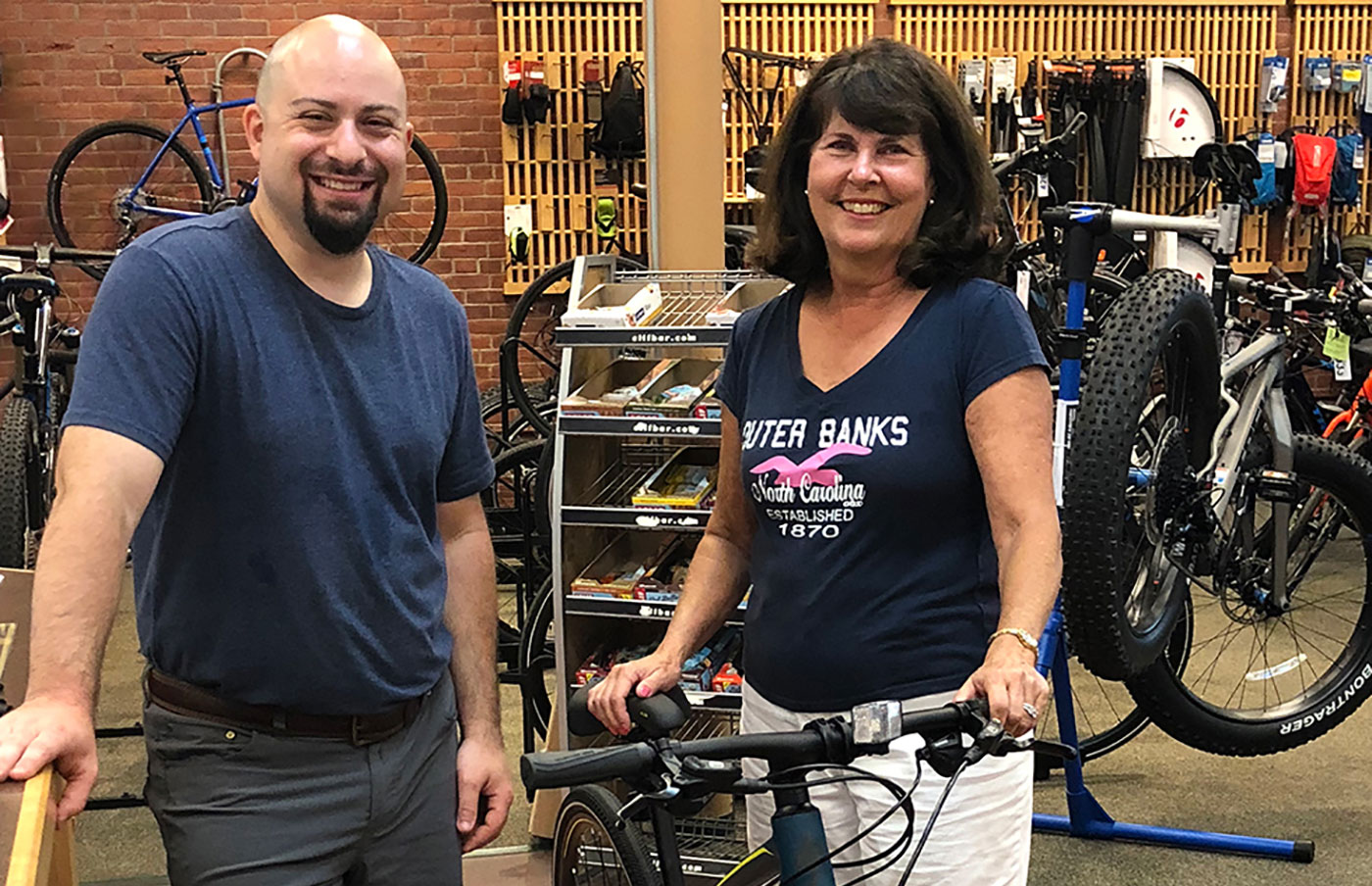 Two Locals Win New Bikes in River Greenway Giveaway News