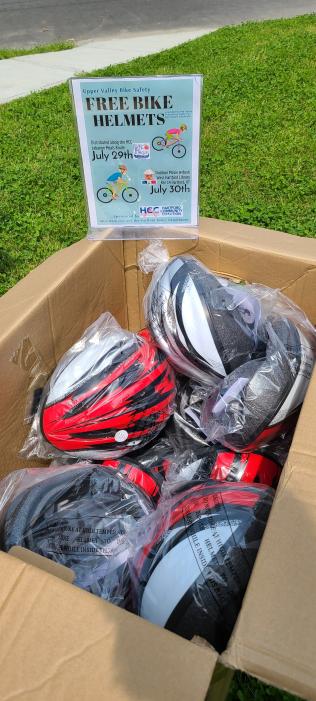 Bike helmets 