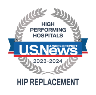 US News Logo Hip Replacement 2023-2024