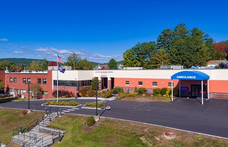 The campus of Alice Peck Day Memorial Hospital in Lebanon, NH.