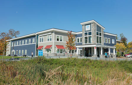 Exterior of Alice Peck Day Memorial Hospital Multi-Specialty Clinic building