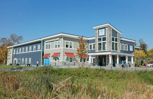 Exterior of Alice Peck Day Memorial Hospital Multi-Specialty Clinic building