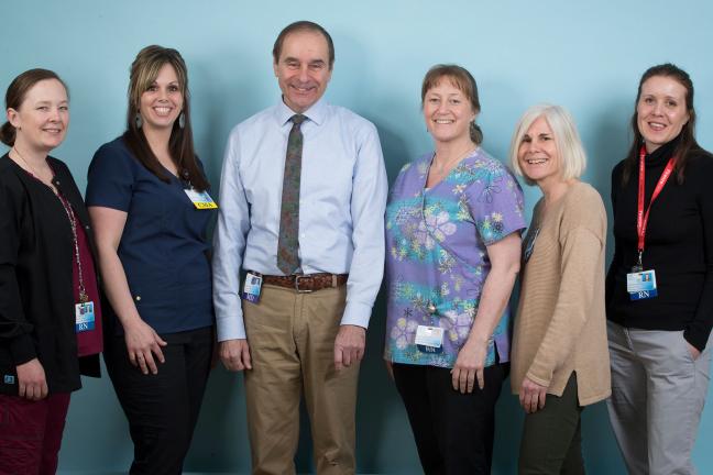 Photo of occupational medicine team