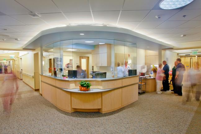 A photo of the Dickey Medical Surgical Wing 